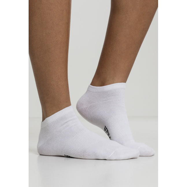 Logo No Show Ponožky 5-balení bílé