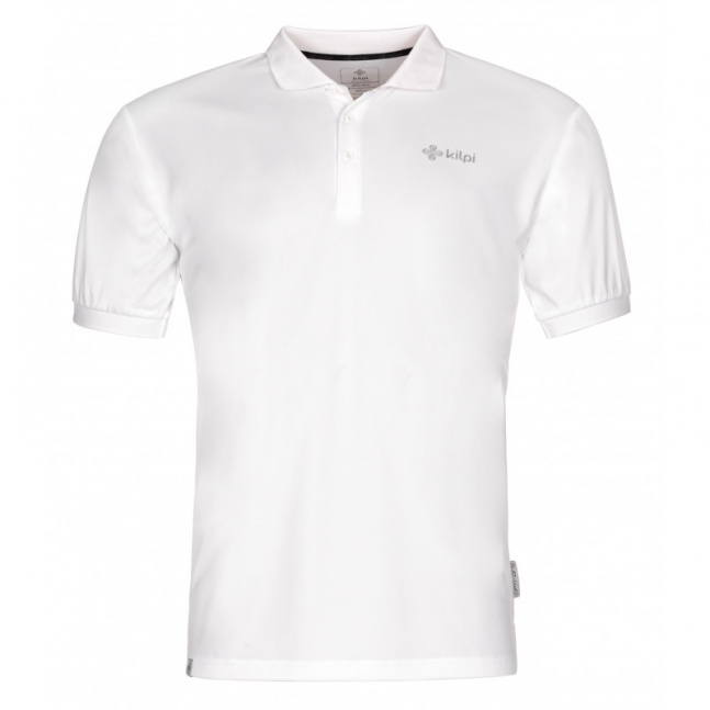 Men's functional polo shirt Collar-m white - Kilpi