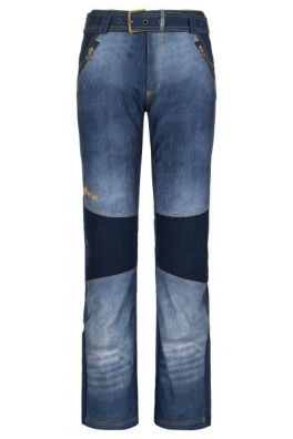 Dámské softshellové lyžařské kalhoty Kilpi JEANSO-W modré