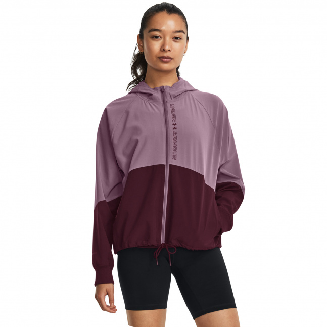 Dámská bunda Under Armour Woven FZ Jacket