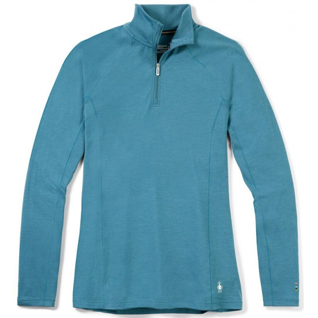 Smartwool W CLASSIC ALL-SEASON MERINO BL 1/4 ZIP B blue spruce