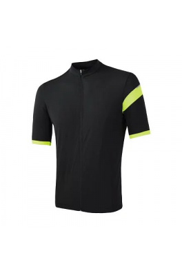 SENSOR CYKLO COOLMAX CLASSIC pánský dres kr.rukáv celozip true black velikost M