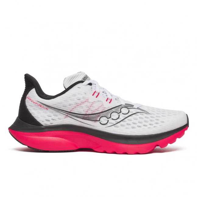 pánská obuv saucony S21020-01 KINVARA 16 white/red