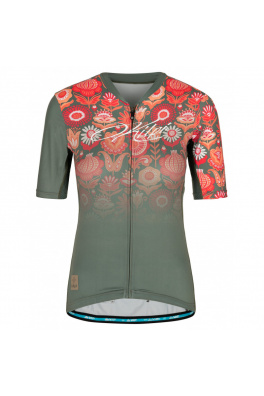 Dámský cyklistický dres Kilpi ORETI-W khaki