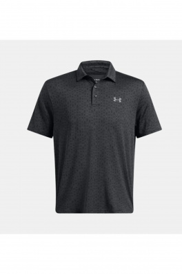 UA Playoff 3.0 Printed Polo-GRY