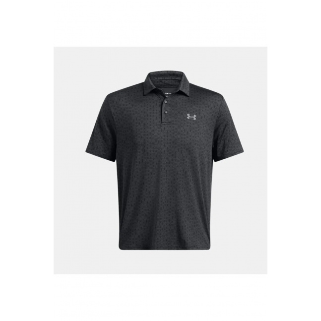 UA Playoff 3.0 Printed Polo-GRY